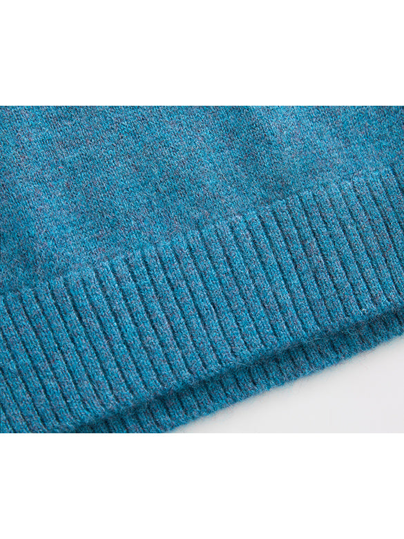 Design Sleeves Color Knit