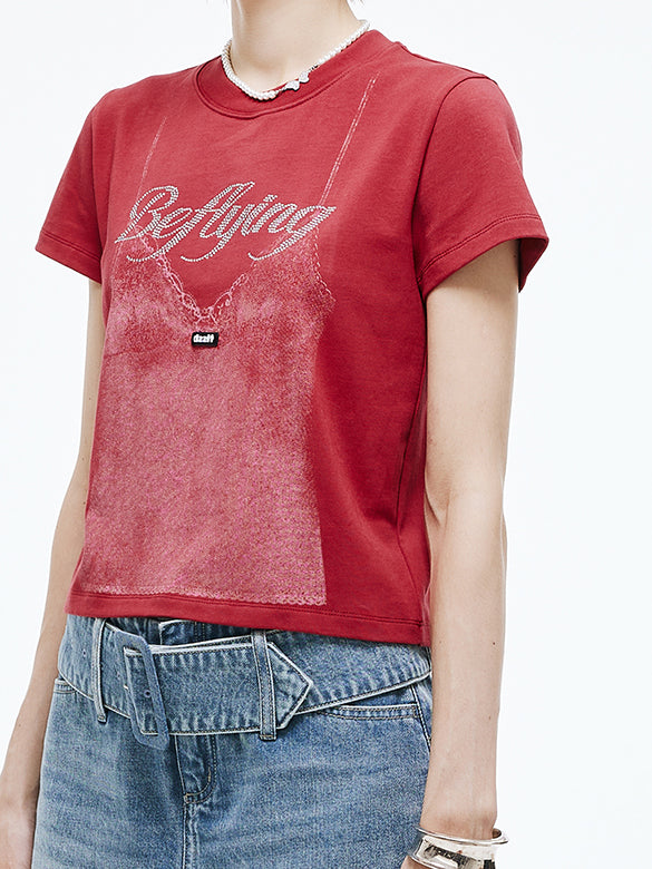Camisole Printed T-shirt