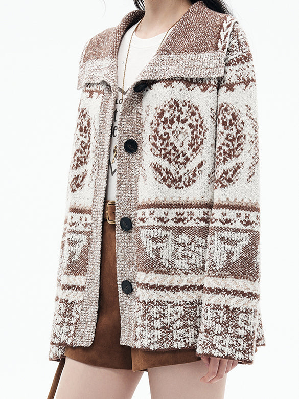 Button Knit Gawn