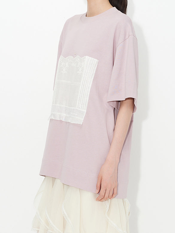 Mixed Material T-shirt