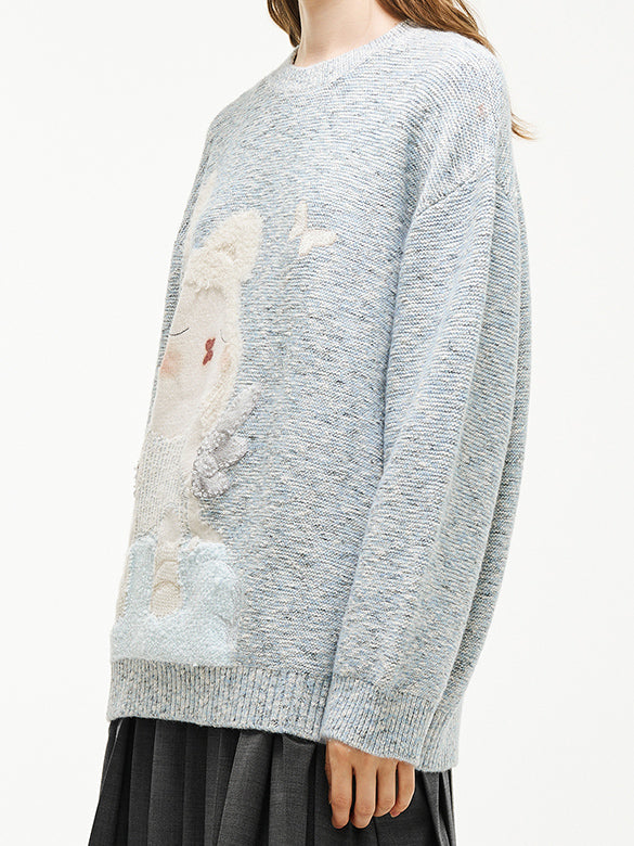 Embroidery Character Design Knit