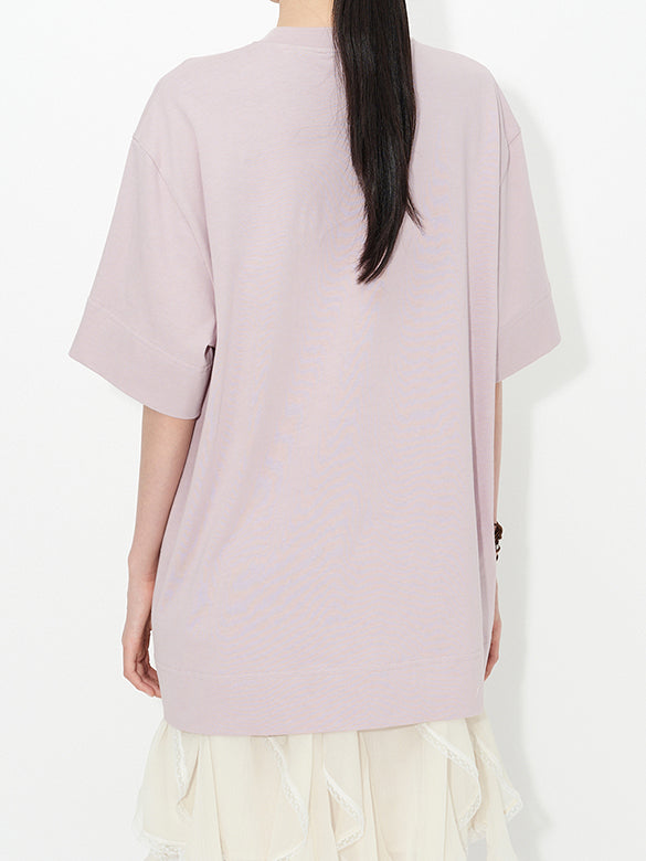 Mixed Material T-shirt