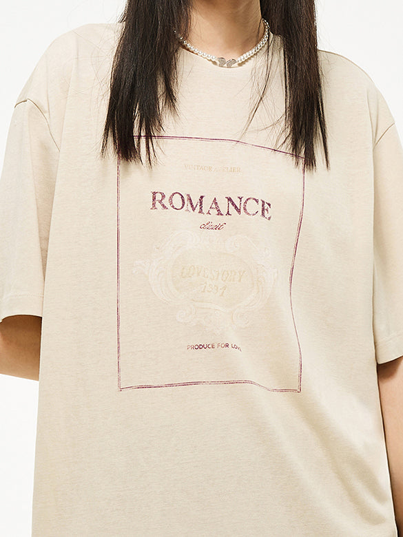 Printed & Beads T-shirt