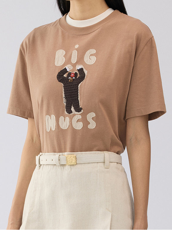 Euan Roberts Collaboration 3D Embroidery T-shirt