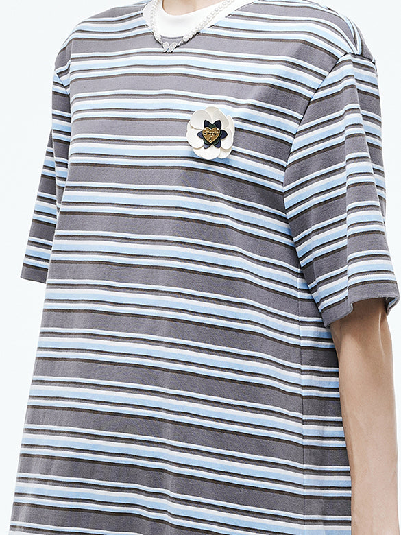 Combination Stripe Dress