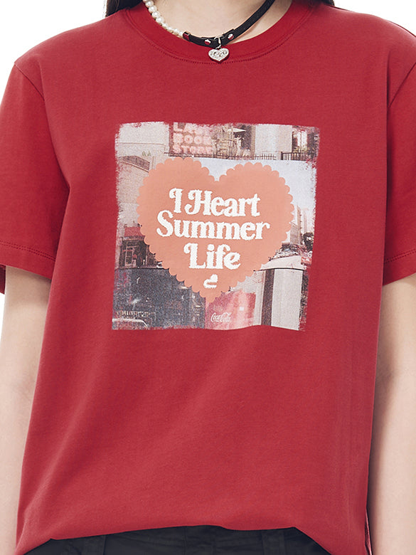 Vintage Printed Beads T-shirt