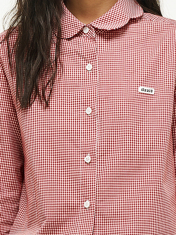 Gingham Check Shirt