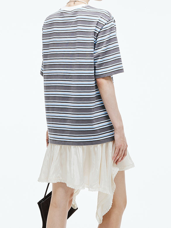 Combination Stripe Dress