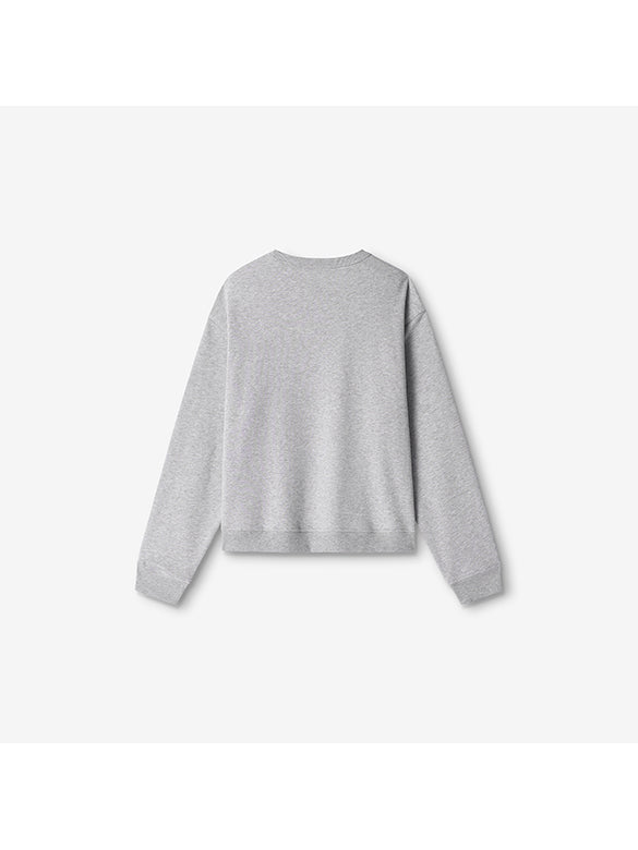 Printed & Beads Sweatshirt