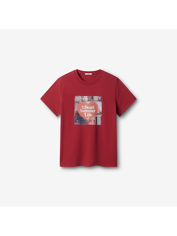 Vintage Printed Beads T-shirt