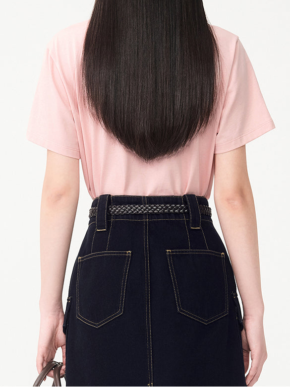 Unicorn Embroidery & Sequins T-shirt