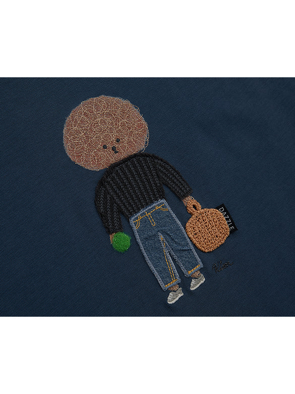 Embroidery Character T-shirt