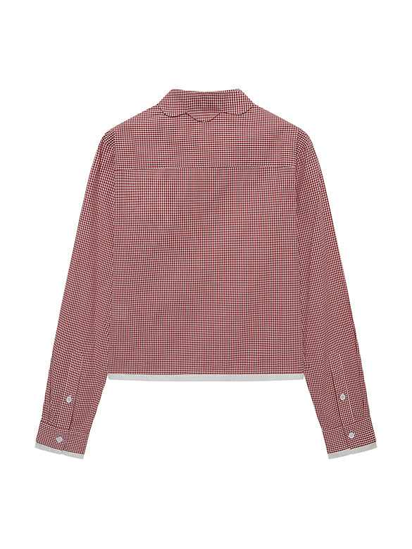 Gingham Check Shirt