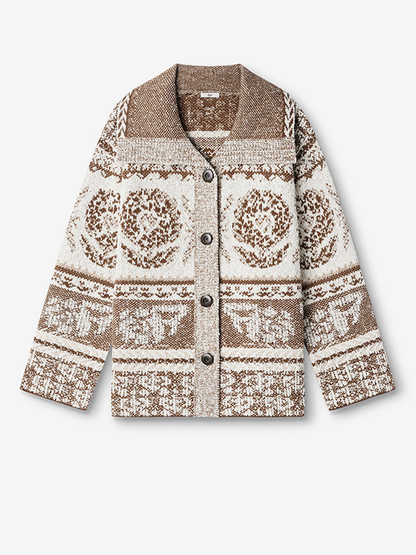 Button Knit Gawn