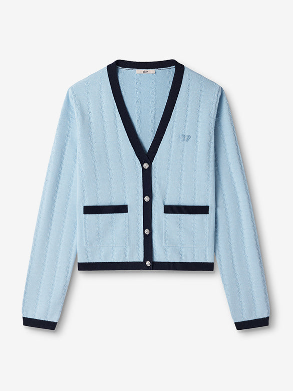 Piping Ensemble Knit Top