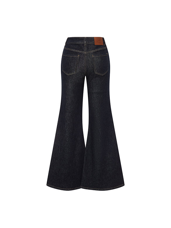 Flare Denim Pants