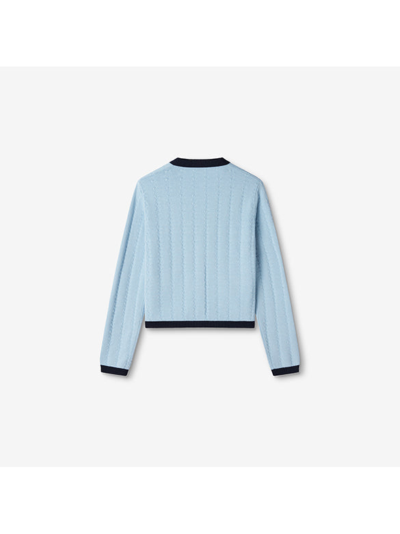 Piping Ensemble Knit Top