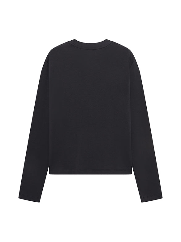 Cat Printed Long-sleeves T-shirt