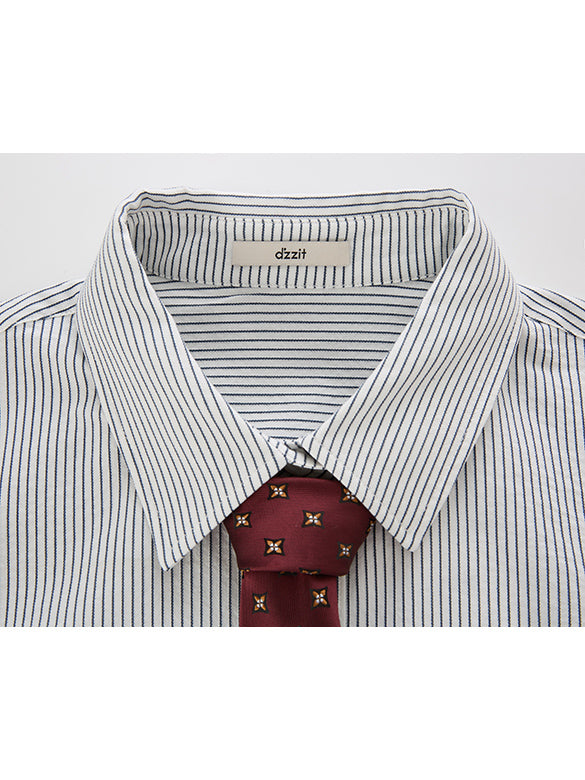 Plaid & Stripe Tie-shirt