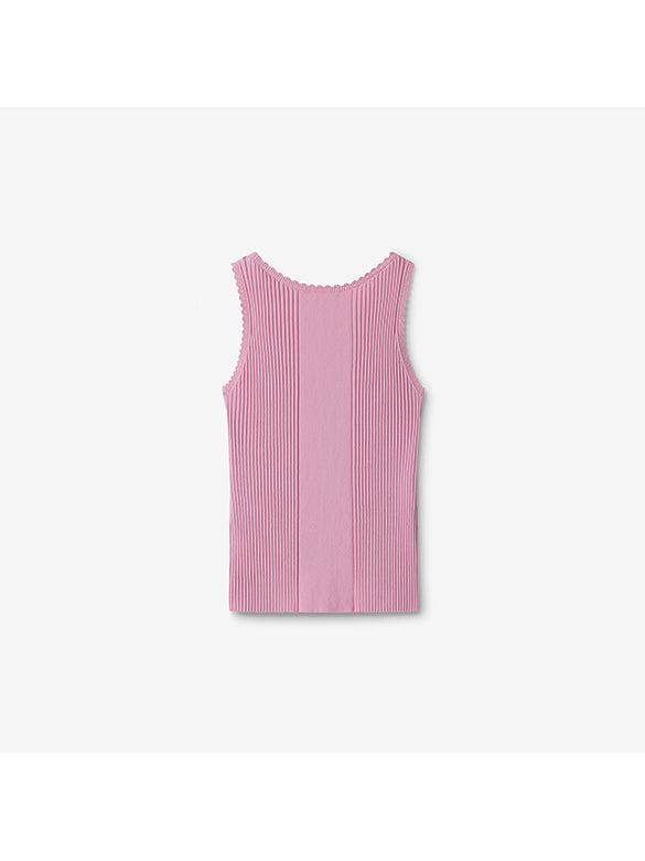 Color Knit Tank Top