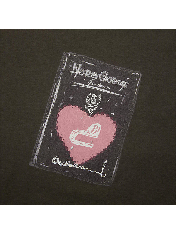 Heart Printed T-shirt