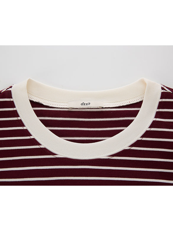 Waist Code Stripe Top
