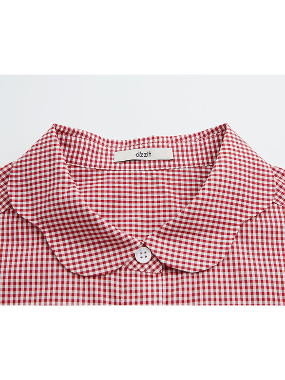 Gingham Check Shirt
