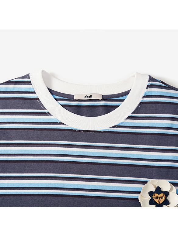 Combination Stripe Dress