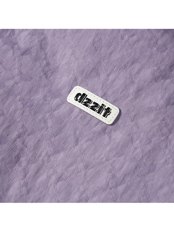 Monogram Pattern Zipper Blouson