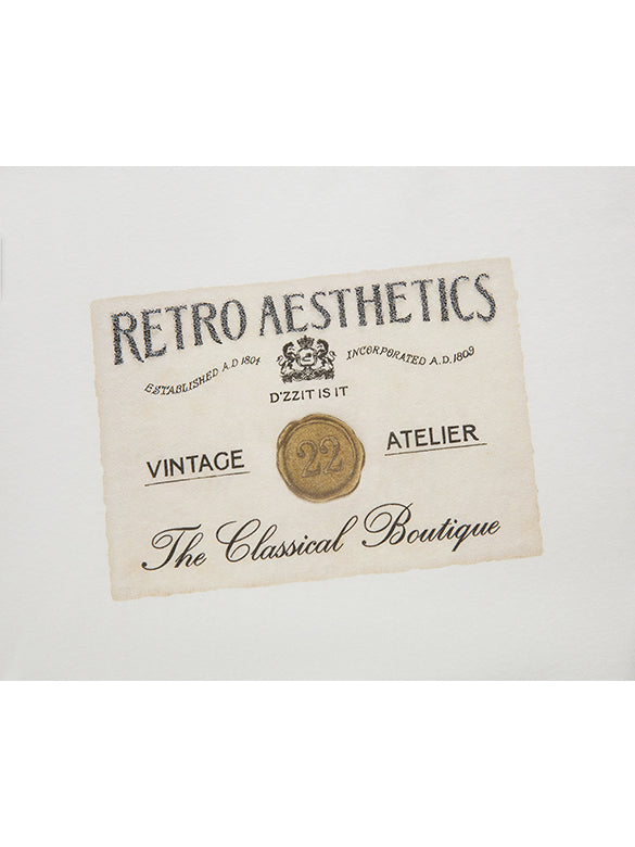 Printed Beads Long Sleeves T-shirt