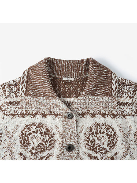 Button Knit Gawn