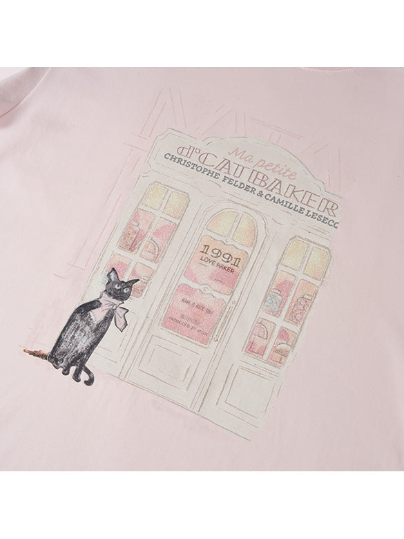 Beads Printed T-shirt