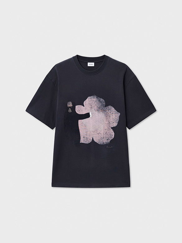 Euan Roberts Collaboration Printed Embroidery T-shirt