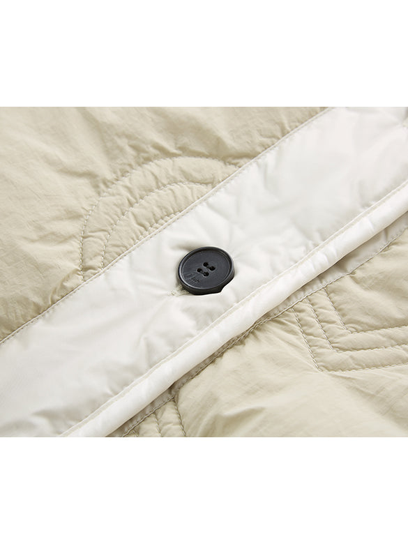 Monogram No-collar Down Jacket