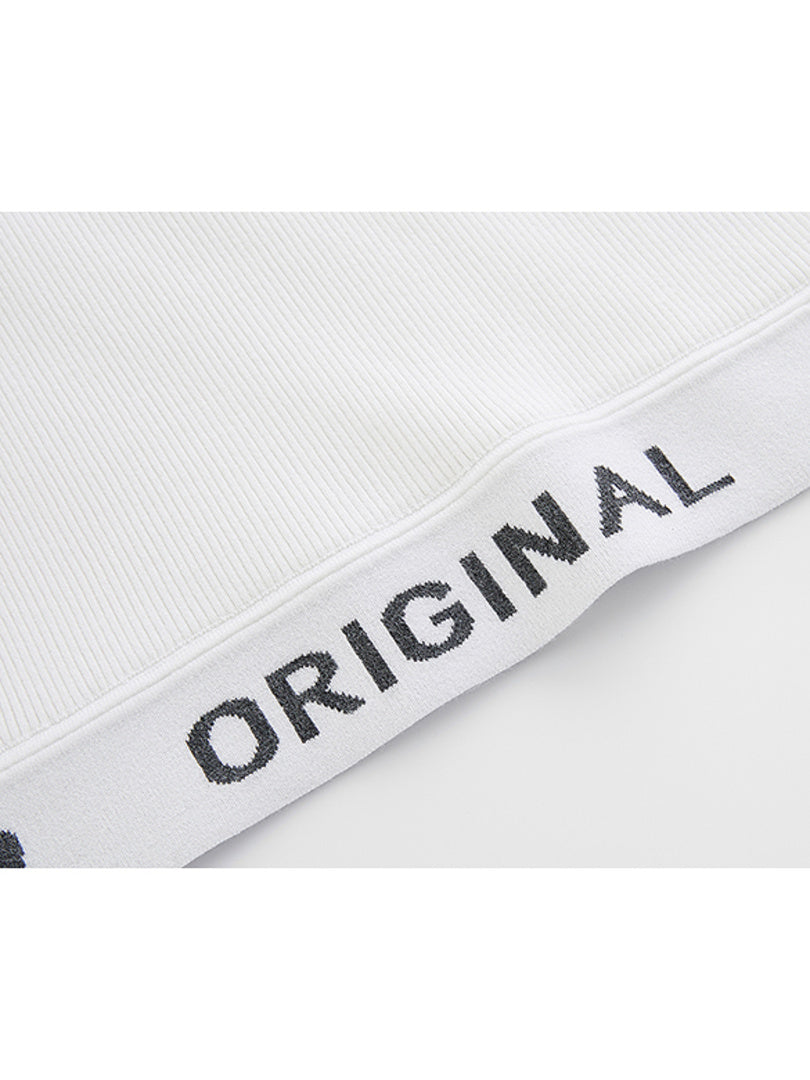 Logo Tape Bra-Top