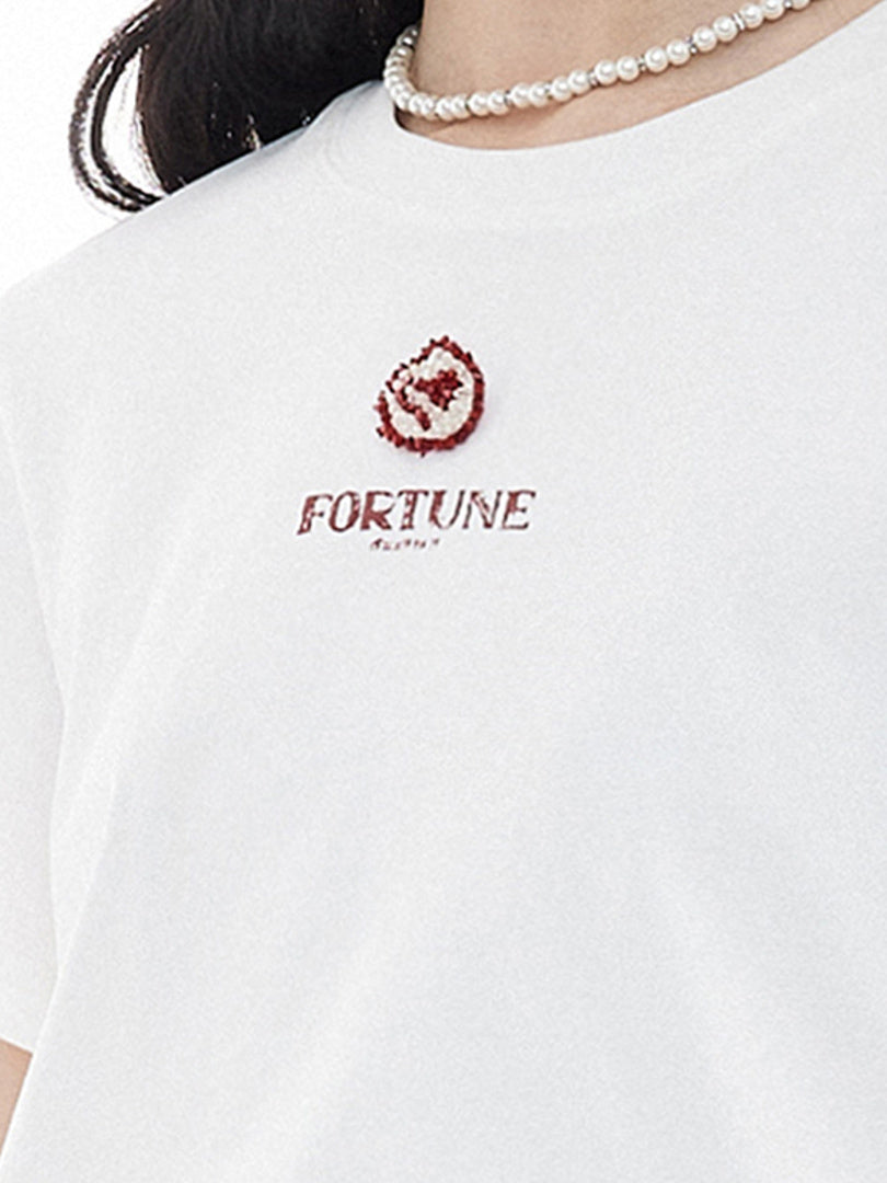 Beads One-point T-shirt