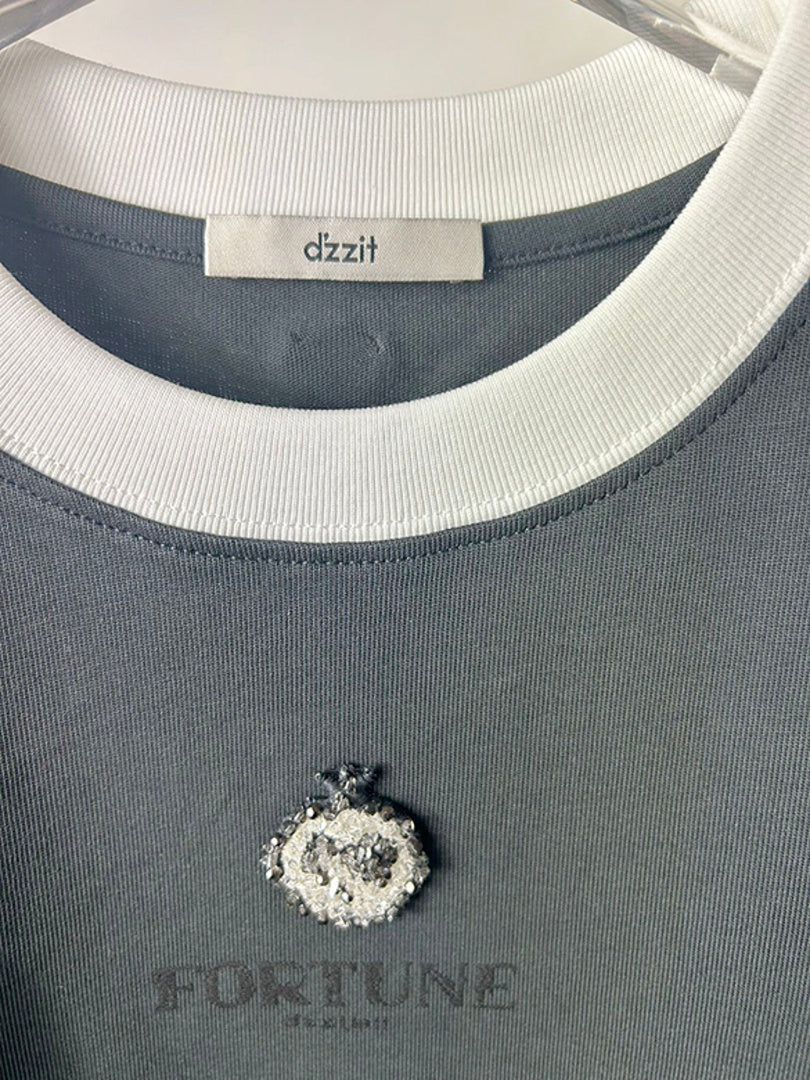 Beads One-point T-shirt