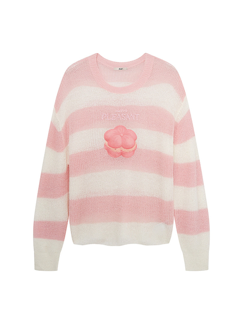 Sweets Stripe Mohair Knit
