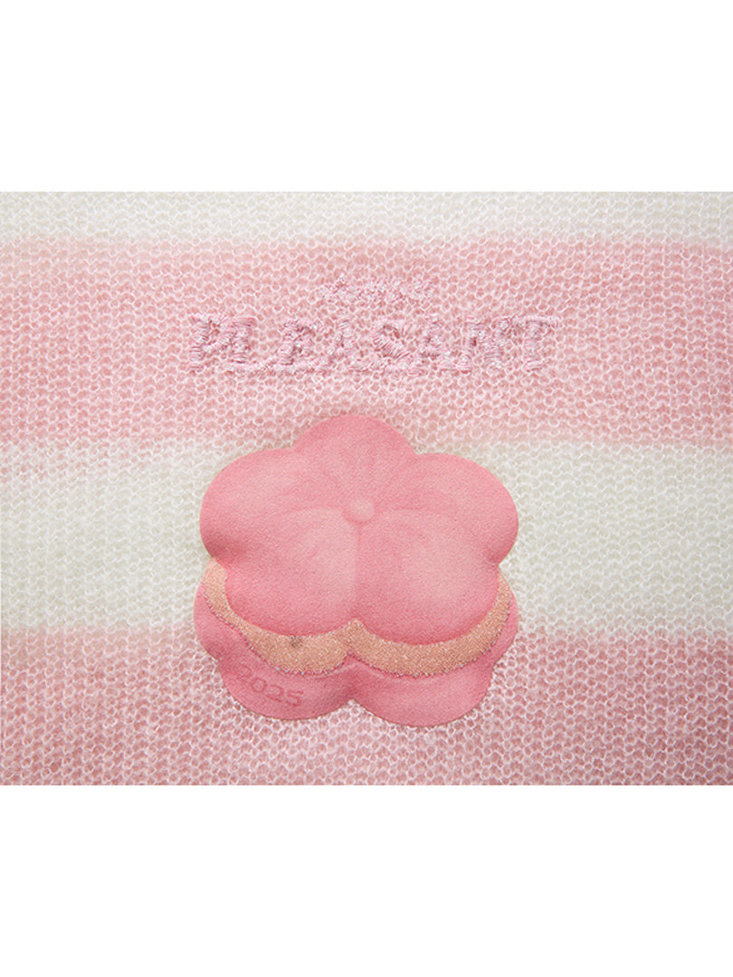 Sweets Stripe Mohair Knit