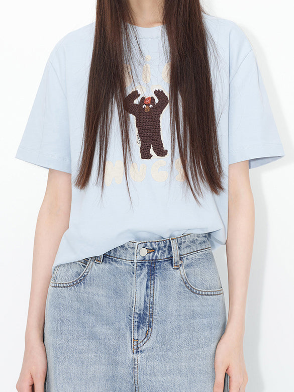 Euan Roberts Collaboration 3D Embroidery T-shirt