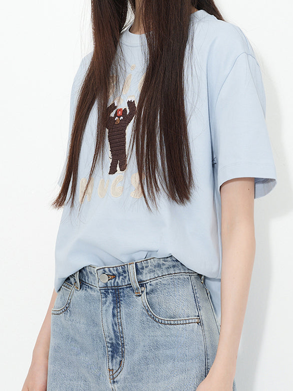 Euan Roberts Collaboration 3D Embroidery T-shirt