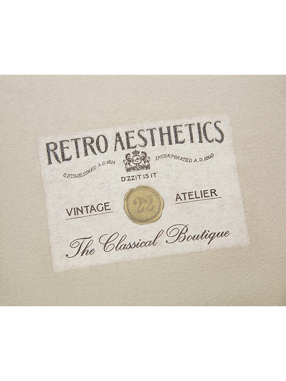 Printed Beads Long Sleeves T-shirt