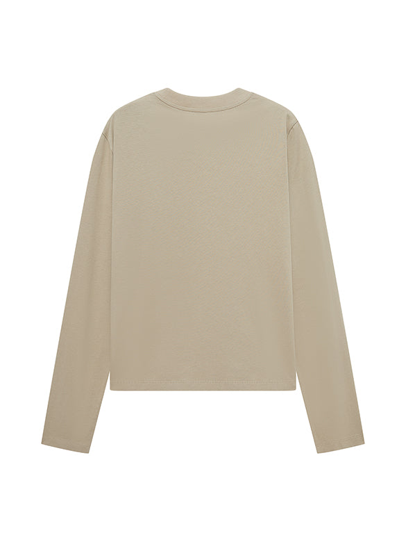 Cat Printed Long-sleeves T-shirt