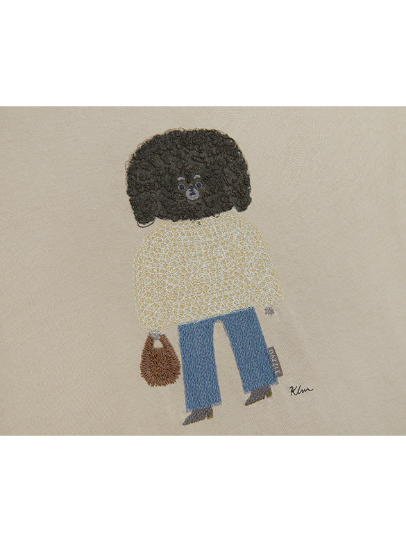 Embroidery Character T-shirt