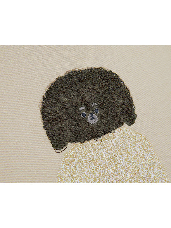 Embroidery Character T-shirt