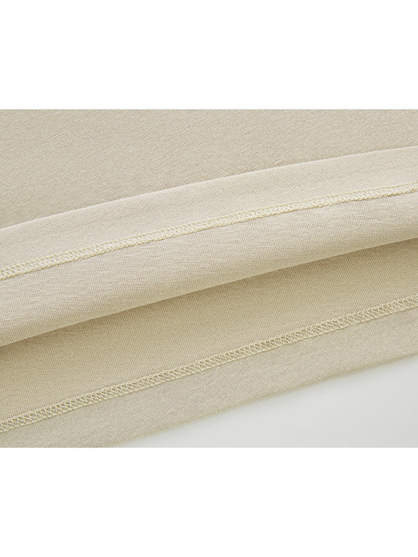 Printed Beads Long Sleeves T-shirt