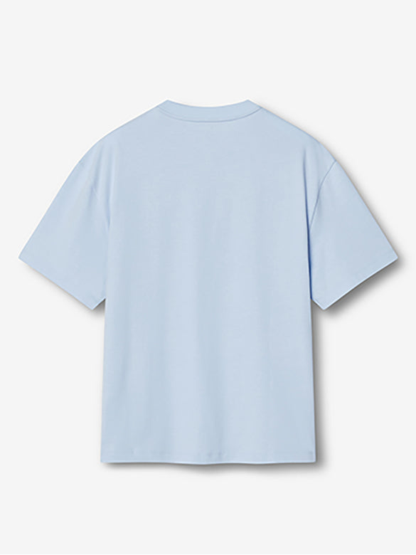 Printed Embroidery Sequins T-shirt