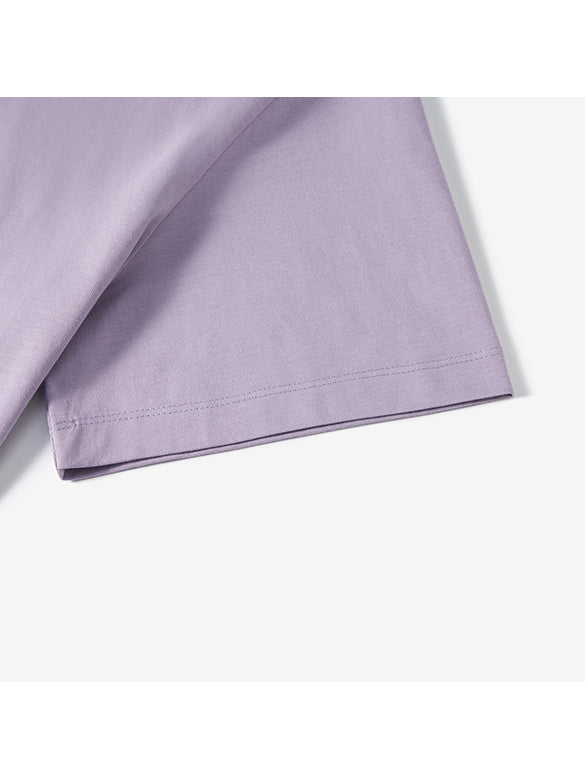 Printed Embroidery Sequins T-shirt