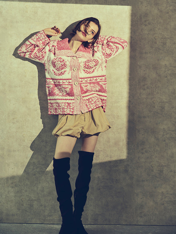 Button Knit Gawn