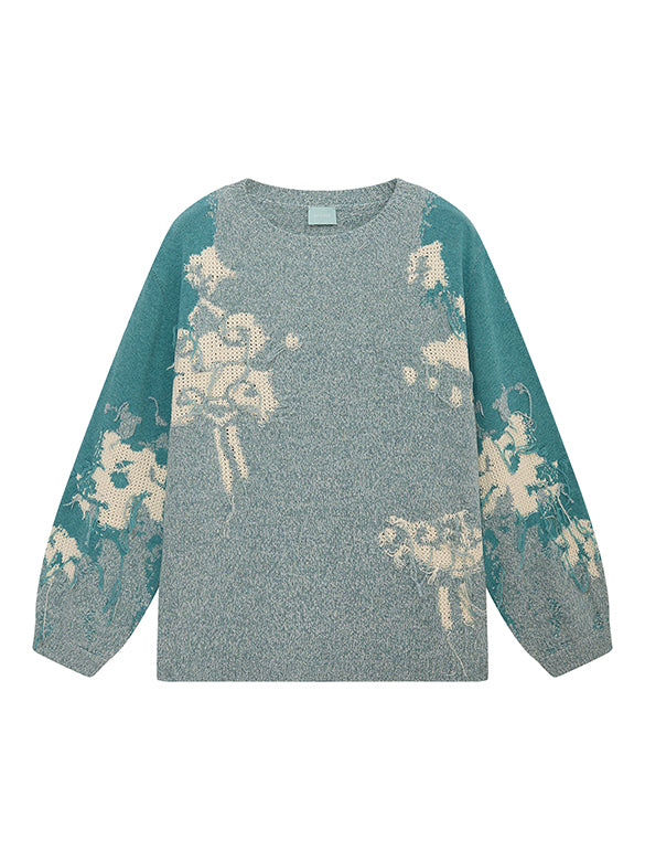 Embroidery Knit Top